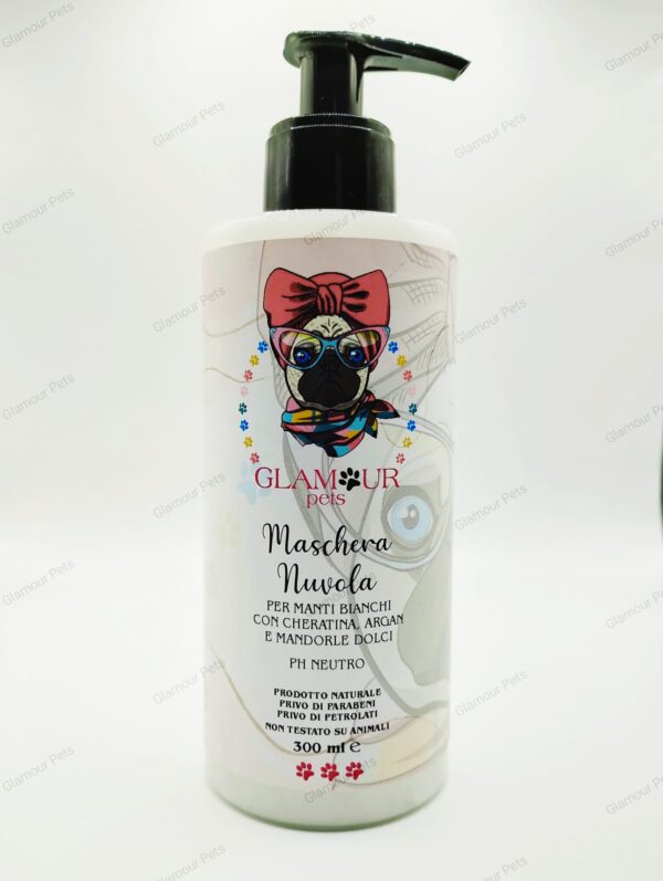 SET 4 PEZZI MANTI BIANCHI - immagine 3