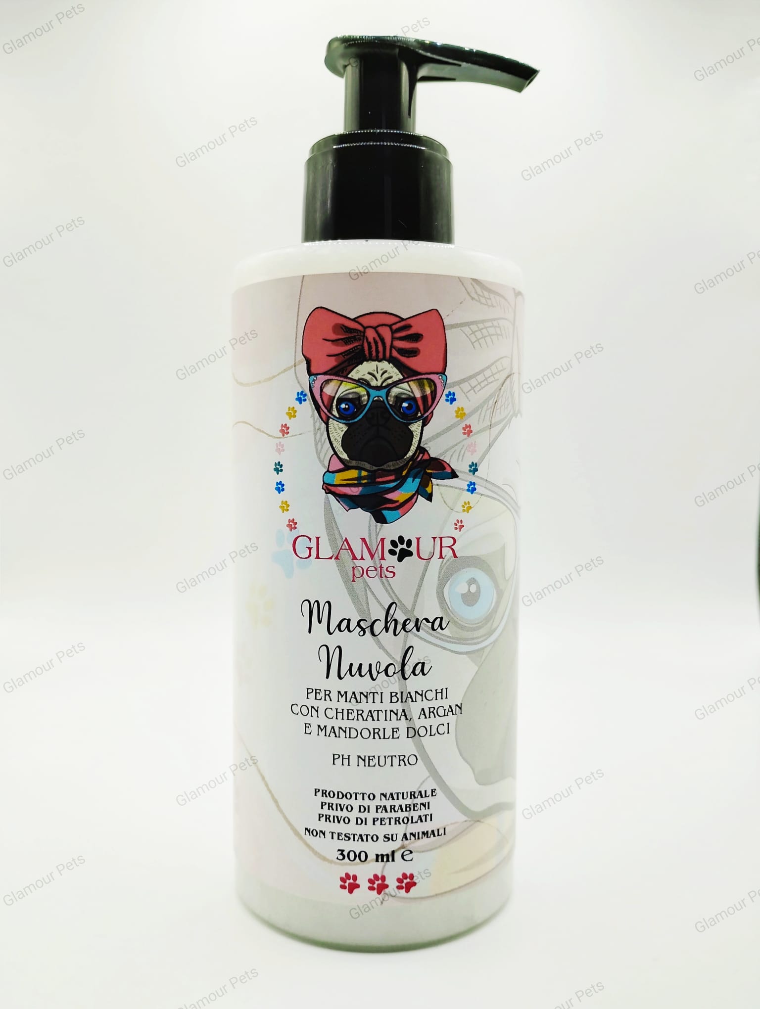 MASCHERA NUVOLA (manti bianchi)